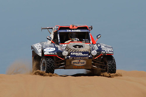Dakar Rally 2011: Teken van leven van Tim Coronel